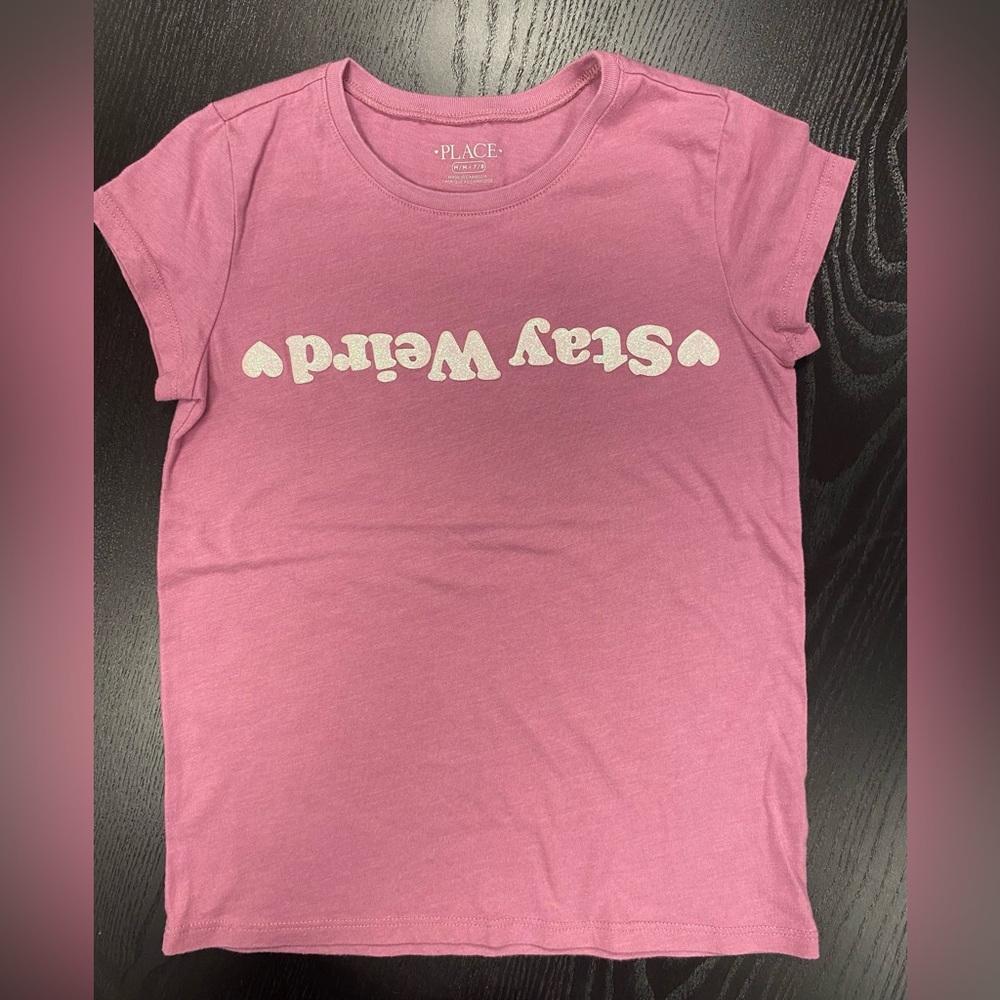 TCP Girls Tee Size Mauve 7/8